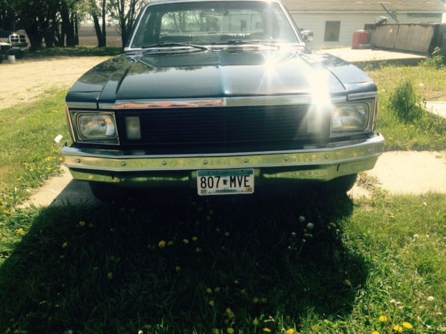 Blue 1979 Chevrolet Nova with Black interior