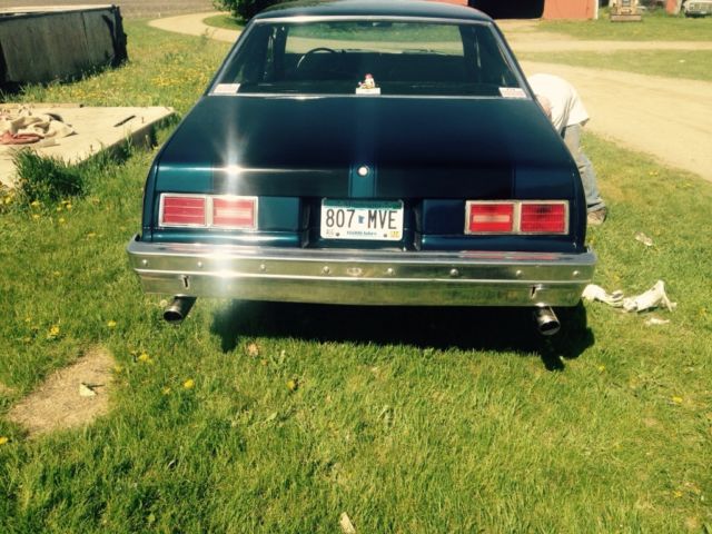 Blue 1979 Chevrolet Nova with Black interior