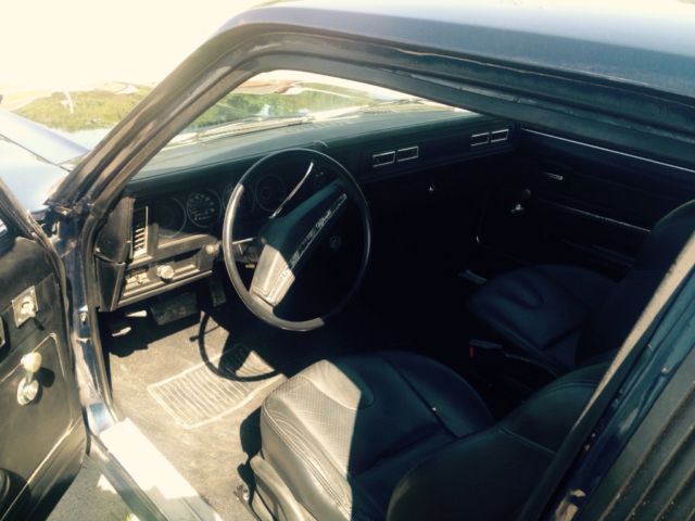 Blue 1979 Chevrolet Nova with Black interior