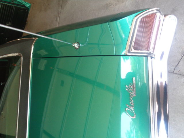 Green 1969 Chevrolet Chevelle with Green interior