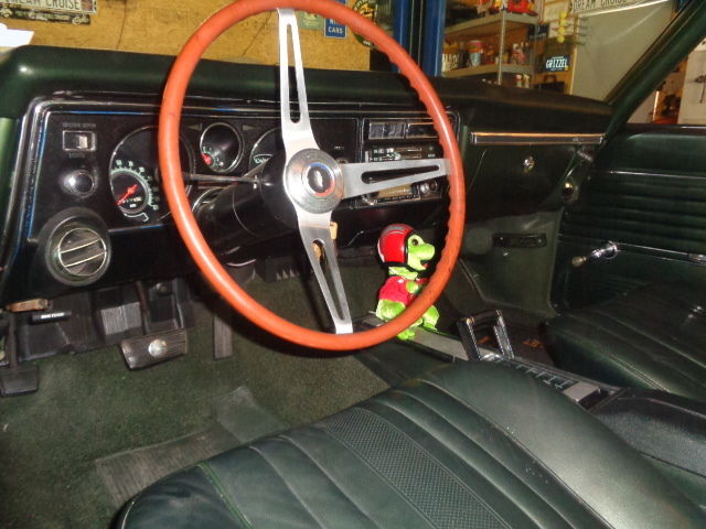 Green 1969 Chevrolet Chevelle with Green interior