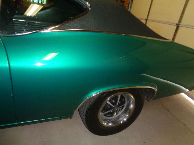 Green 1969 Chevrolet Chevelle with Green interior
