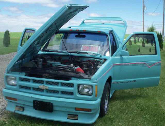 Green 1991 Chevrolet S-10