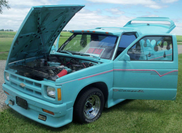 Green 1991 Chevrolet S-10