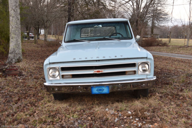 Blue 1967 Chevrolet Other Pickups Standard Cab Pickup with Blue interior