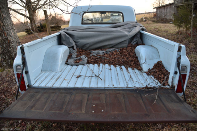 Blue 1967 Chevrolet Other Pickups Standard Cab Pickup with Blue interior