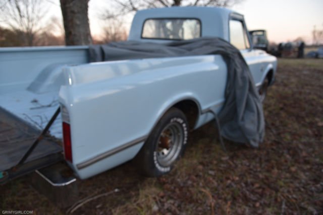 Blue 1967 Chevrolet Other Pickups Standard Cab Pickup with Blue interior