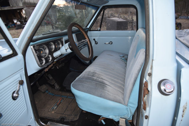 Blue 1967 Chevrolet Other Pickups Standard Cab Pickup with Blue interior