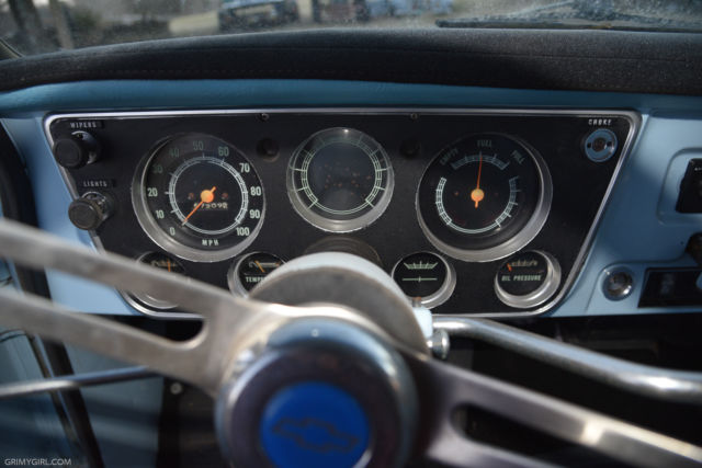 Blue 1967 Chevrolet Other Pickups Standard Cab Pickup with Blue interior
