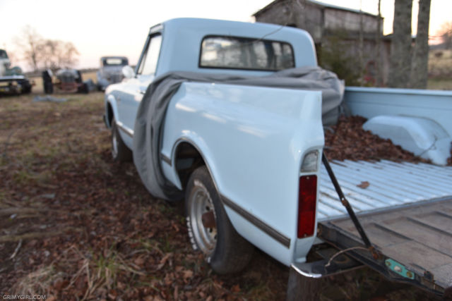 Blue 1967 Chevrolet Other Pickups Standard Cab Pickup with Blue interior