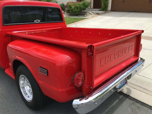 Red 1968 Chevrolet C-10 with Black interior