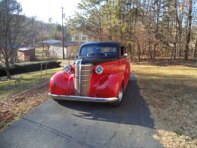Black/Red 1938 Chevrolet Other Sedan with Read ?black interior