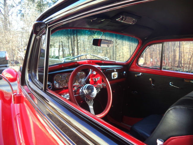 Black/Red 1938 Chevrolet Other Sedan with Read ?black interior