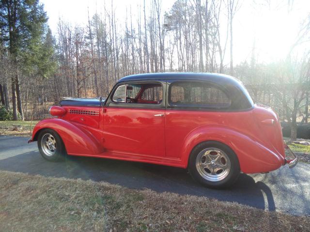 Black/Red 1938 Chevrolet Other Sedan with Read ?black interior