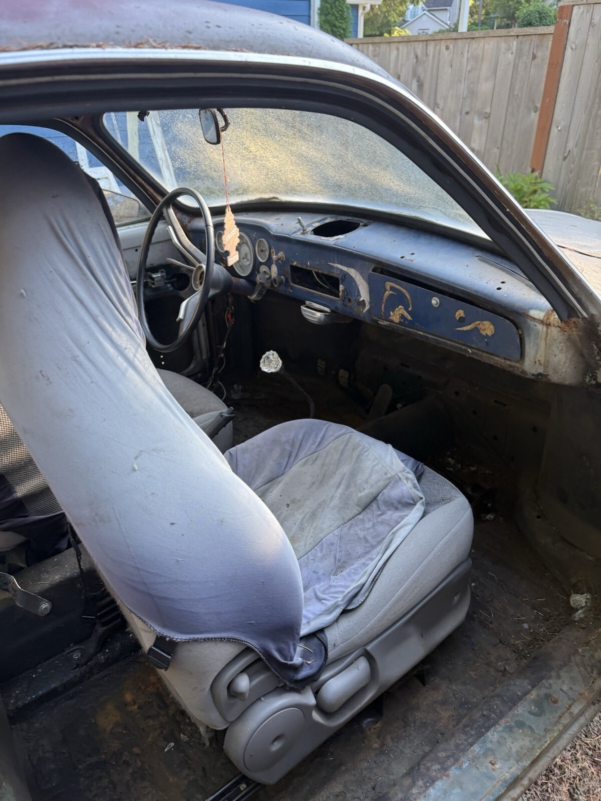 Gray 1969 Volkswagen Karmann Ghia Coupe