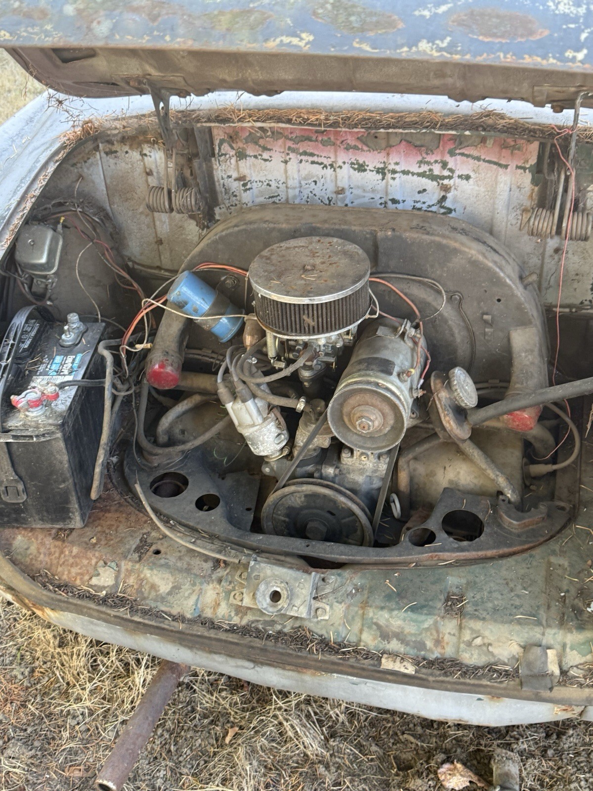 Gray 1969 Volkswagen Karmann Ghia Coupe