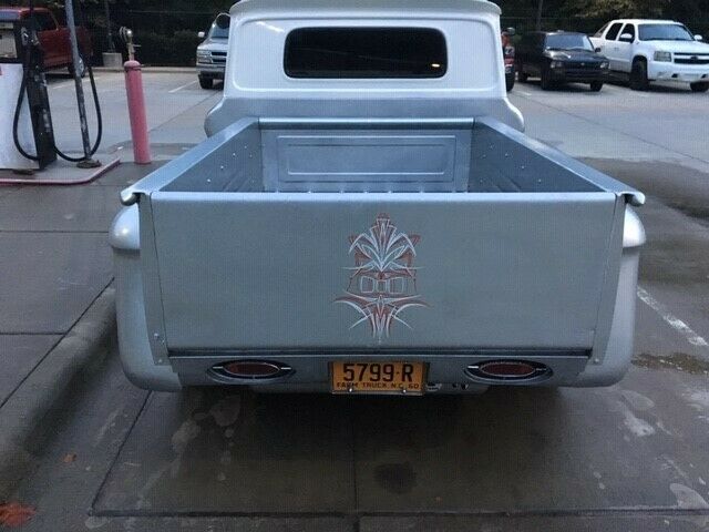 Silver 1960 Chevrolet Other Pickups Standard Cab Pickup with White interior