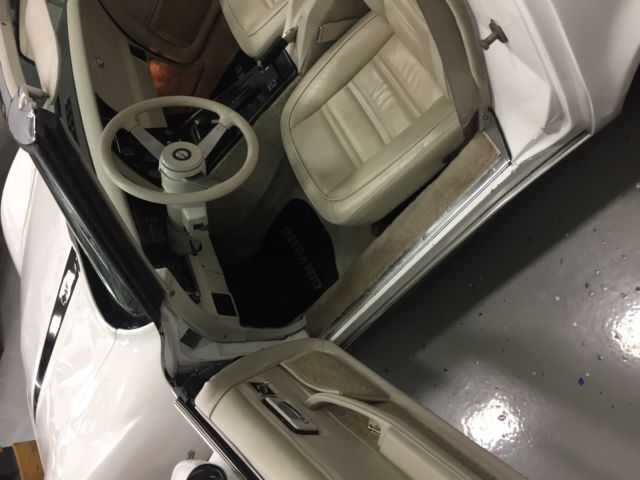 White 1978 Chevrolet Corvette Convertible with Tan interior
