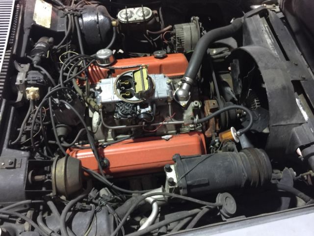 Red 1972 Chevrolet Corvette Coupe with Black interior