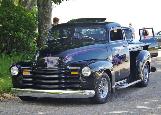 Black 1949 Chevrolet Other Pickups Pickup with Grey interior