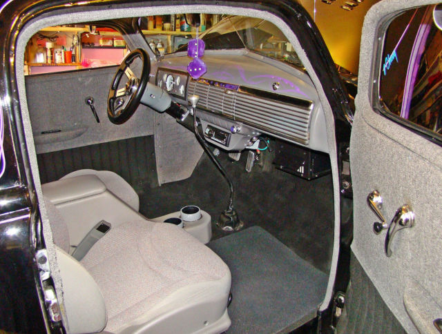 Black 1949 Chevrolet Other Pickups Pickup with Grey interior