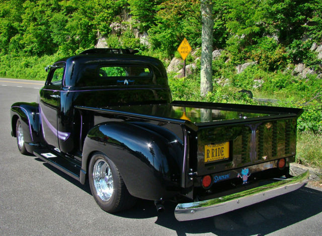 Black 1949 Chevrolet Other Pickups Pickup with Grey interior