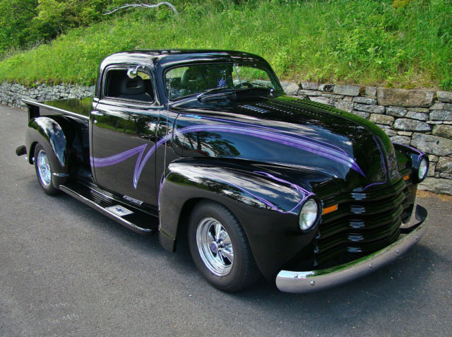 Black 1949 Chevrolet Other Pickups Pickup with Grey interior
