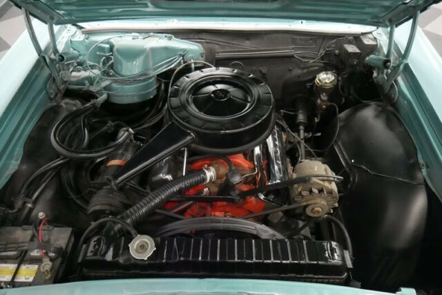 Azure Aqua 1964 Chevrolet El Camino Pickup Truck with Aqua interior
