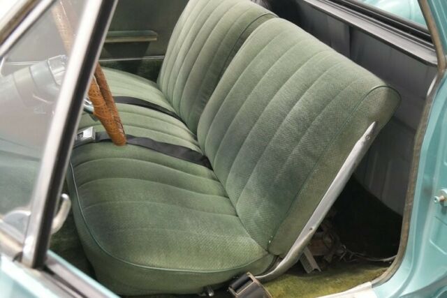 Azure Aqua 1964 Chevrolet El Camino Pickup Truck with Aqua interior