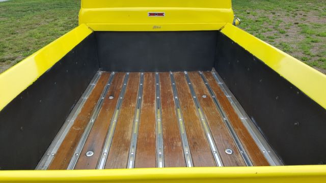 Yellow 1952 Ford F-100 Standard Cab Pickup with Tan interior