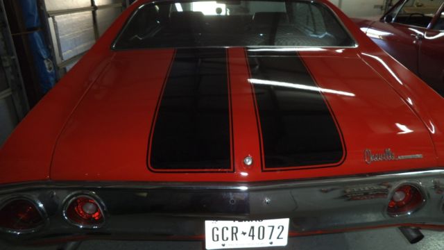 Red 1972 Chevrolet Chevelle 2 dr hardtop with Black interior