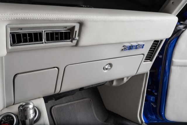 Blue 1969 Chevrolet Camaro Coupe with Gray interior