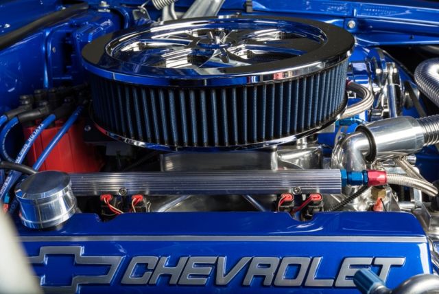 Blue 1969 Chevrolet Camaro Coupe with Gray interior