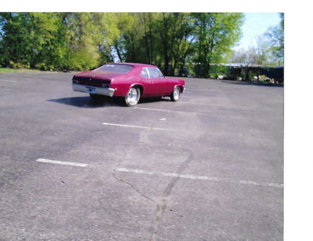 2000 Red w/ Magenta ghost flames 1971 Chevrolet Nova