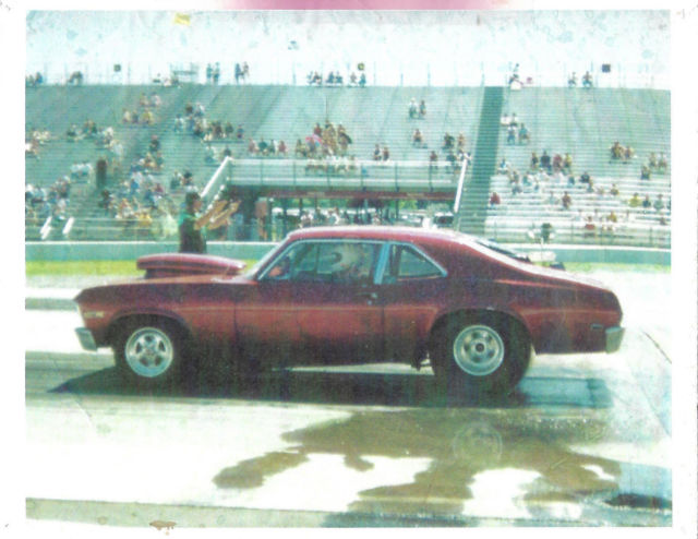 2000 Red w/ Magenta ghost flames 1971 Chevrolet Nova