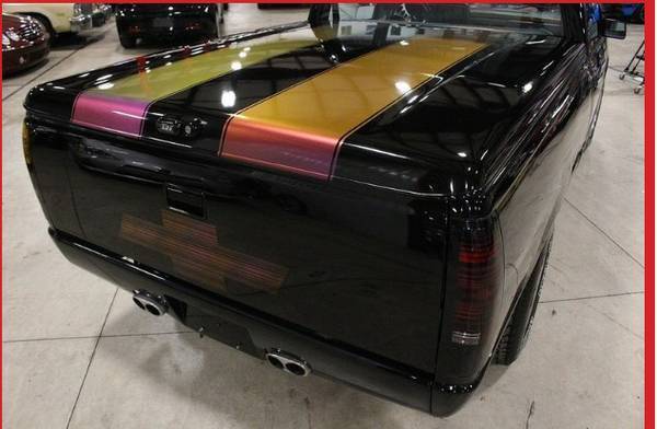 Black custom chameleon trim paint 1988 Chevrolet C-10 Short box Fleet Side with Gray & Black interior