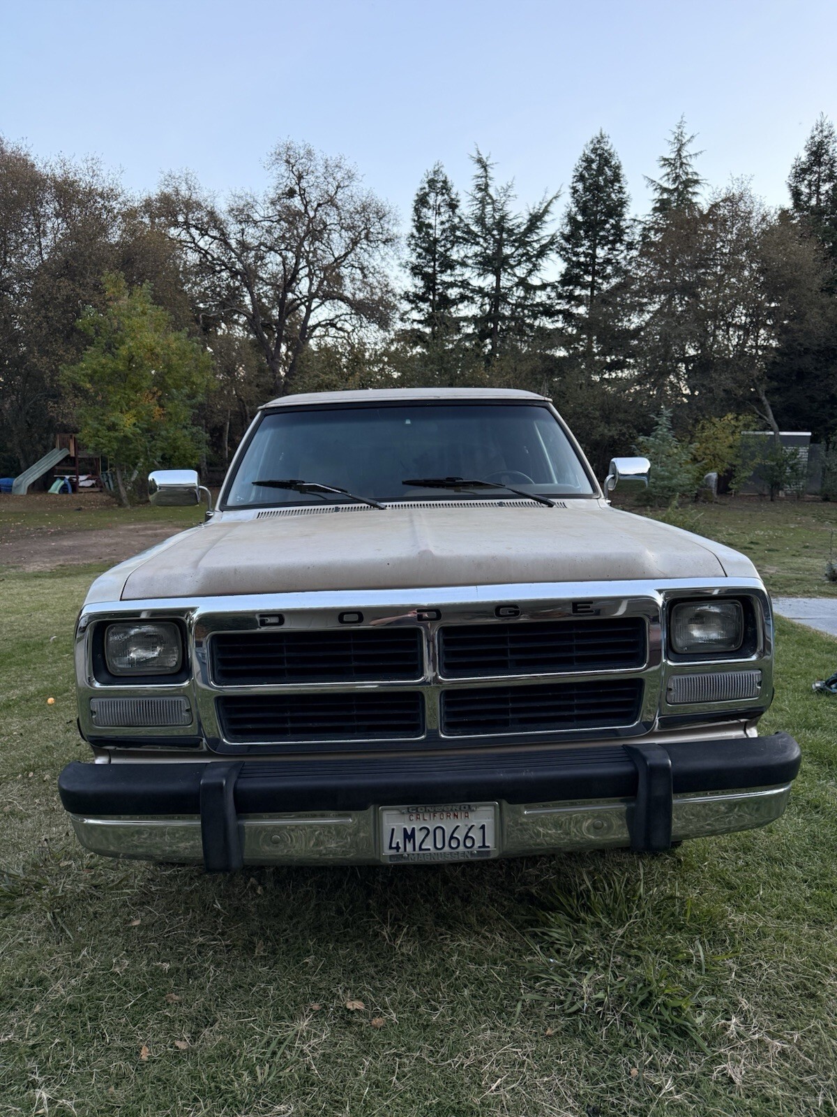 Red 1992 Dodge Ram 2500 Extended Cab Pickup with Tan interior