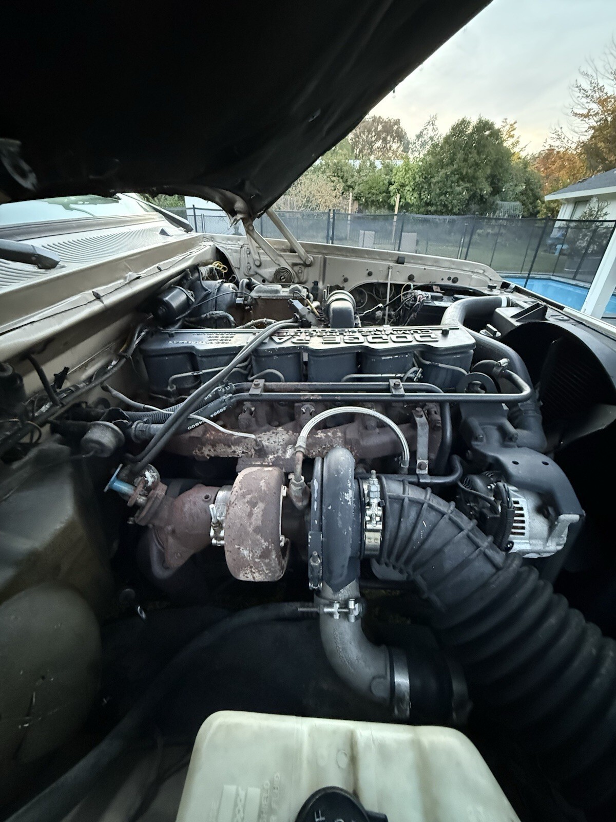 Red 1992 Dodge Ram 2500 Extended Cab Pickup with Tan interior