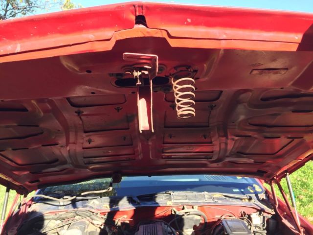 Red 1988 Chevrolet Camaro Convertible with Gray interior
