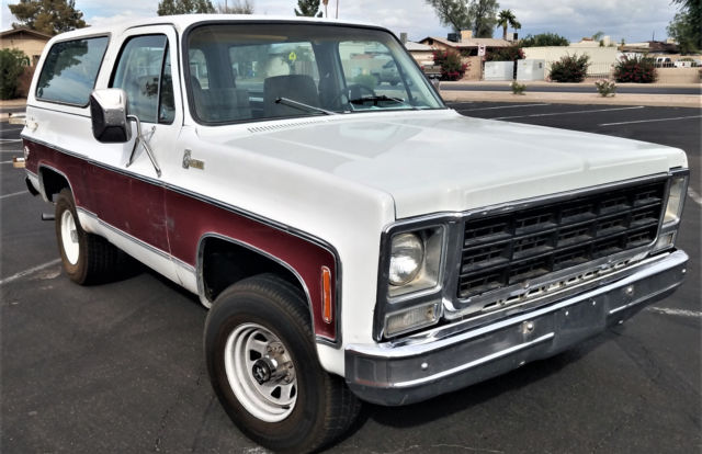 1979 Chevrolet Blazer SUV with Tan interior