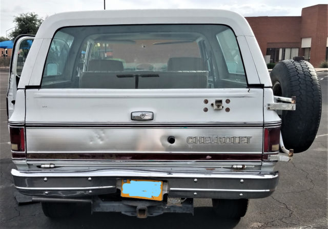 1979 Chevrolet Blazer SUV with Tan interior