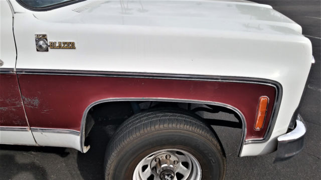 1979 Chevrolet Blazer SUV with Tan interior