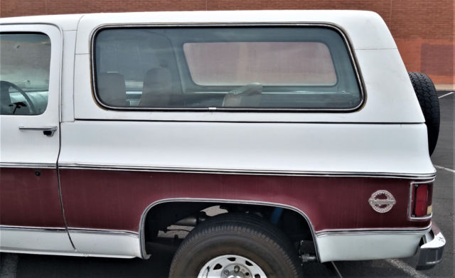1979 Chevrolet Blazer SUV with Tan interior