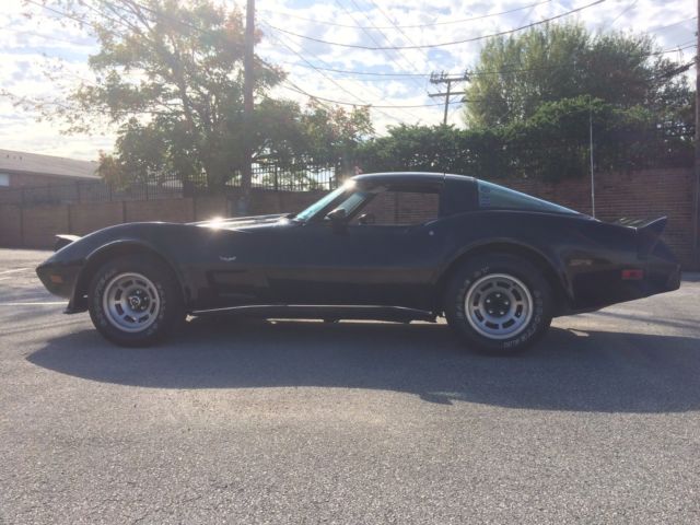 Black 1979 Chevrolet Corvette with Black interior