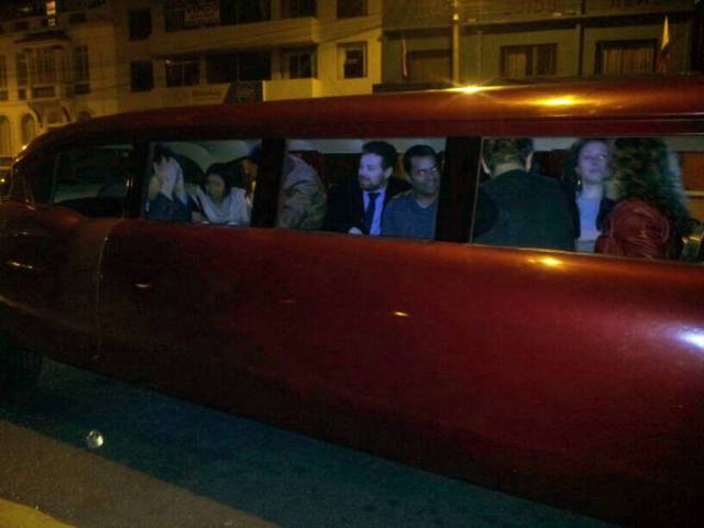 wine shell 1958 Chevrolet bel air limusine Cab & Chassis with beige interior