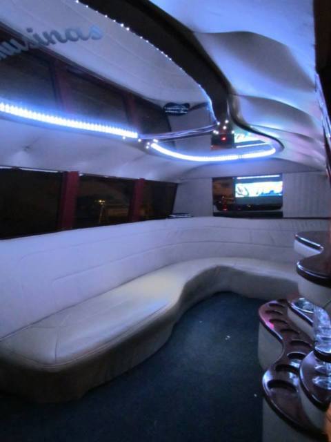 wine shell 1958 Chevrolet bel air limusine Cab & Chassis with beige interior