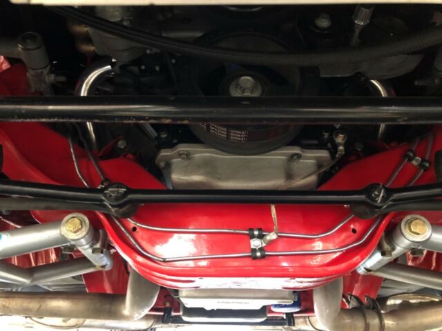 Red 1963 Chevrolet Impala with Red interior