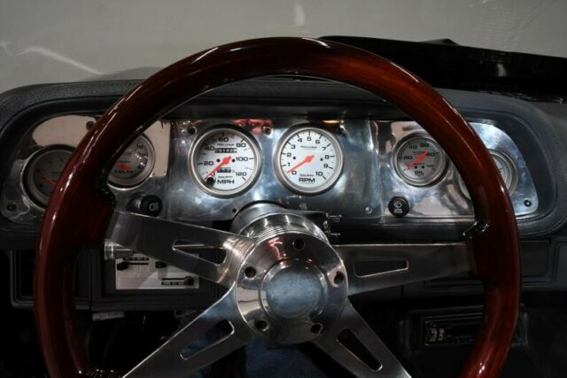 Blue 1972 Chevrolet Camaro Hardtop with Gray interior