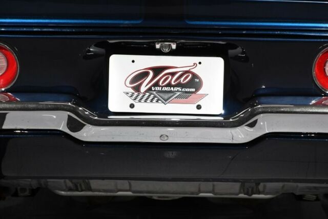 Blue 1972 Chevrolet Camaro Hardtop with Gray interior