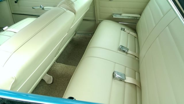 Blue 1965 Chevrolet Chevelle Coupe with Tan interior